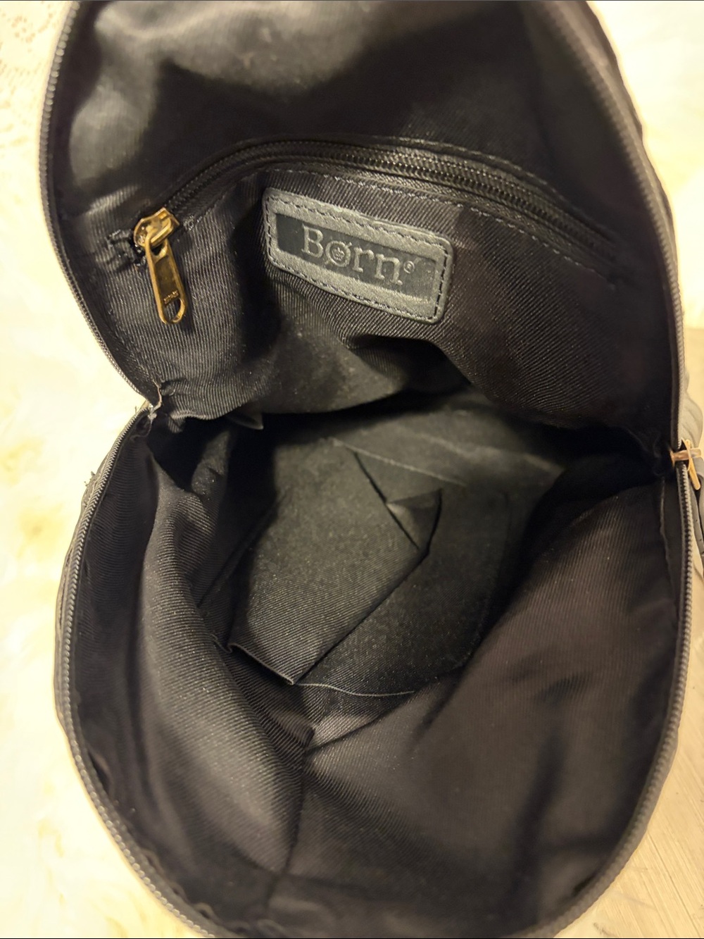 Born Black Leather Sling Bag - Picture 11 of 11